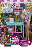 Ігровий набір Барбі Лавочка флориста серії "Я можу бути" з блондинкою GTN58 Barbie Florist Blonde Оригінал, фото 7