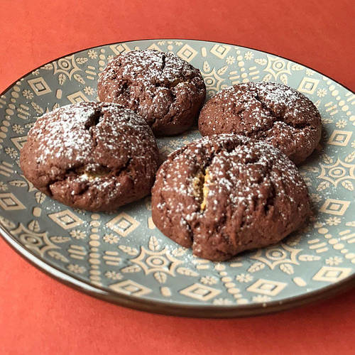 ШОКОЛАДНЕ ПЕЧИВО З СИРОМ ТА АРАХІСОВОЮ ПАСТОЮ 🍪