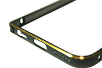 Бампер металевий із застібкою на IPhone 6 plus/6s plus:Чорний
