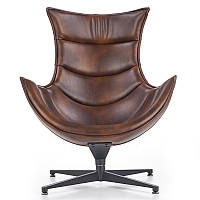 Кресло для отдыха Halmar LUXOR коричневый 86/84/96/36 см