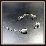 Ковпачки для шнурів із замком і подовжувачем (діам. 9 мм), фото 3