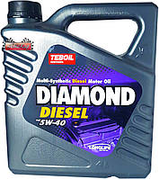 Моторна олива Teboil Diamond Diesel 5W40 ємність 4 л.