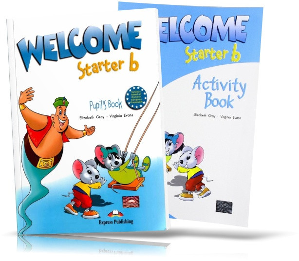 Welcome Starter B, Pupil's book + Workbook / Підручник + Зошит англійської мови