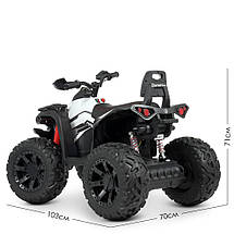 Дитячий електромобіль квадроцикл з пультом Bambi Racer M 4795EBLR-1 (MP3, SD, USB, мотори 4x45W, акумулятор 12V14AH), фото 5