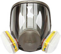 Полнолицевая маска 3M 6800(M) серии 6000 + фильтра полный комплект (ОРИГИНАЛ)