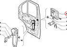 Ручка передніх дверей зовнішня на Fiat Ducato 244, Peugeot Boxer, Citroen Jumper (02-06), 735307390, 9101S6, фото 6