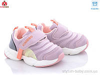 Детская спортивная обувь оптом. Детские кроссовки 2022 бренда Солнце - Kimbo-o для девочек (рр. с 18 по 22)
