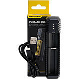 Зарядний пристрій NITECORE UI1 (1 канал, Li-Ion/IMR, Micro-USB, LED індикація), фото 11
