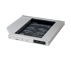 Адаптер для підключення HDD 2.5` 9.5 mm у відсік приводу ноутбука SATA/mSATA (HDC-25)