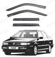 Вітровики Volkswagen Passat B3/B4 Sd 1988-1997 (на скотчі)\Дефлектори вікон Фольксваген Пассат Б3/Б4 седан