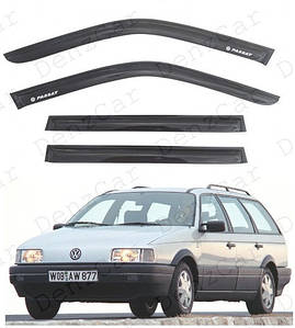 Вітровики Volkswagen Passat B3/B4 wagon 1988-1997 (на скотчі)\Дефлектори вікон Фольксваген Пассат Б3/Б4