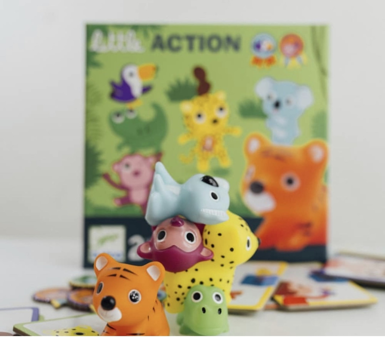 Настільна гра балансир Djeco Пірамідки Little action DJ08557