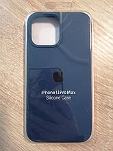 Чохол для Iphone 13 Pro Max Silicone Case Blue