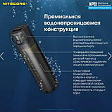 Зовнішній зарядний пристрій Power Bank NITECORE NPB1 (5000mAh, 18W, QC 3.0, Micro-USB, IP68 Водозахист), фото 5