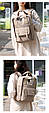 Жіночий рюкзак (для ноутбука) — Бежевий, фото 10