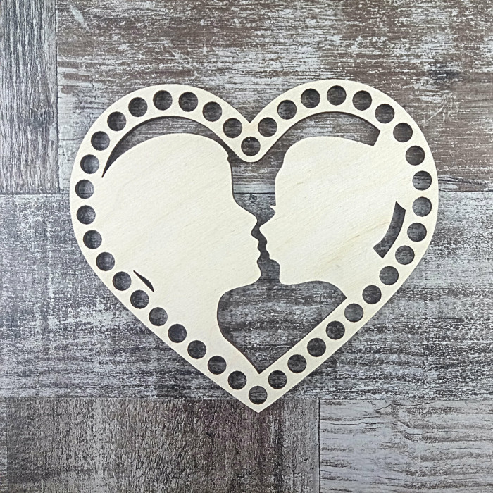 Сердечко денце ажурне 100703, фото 1