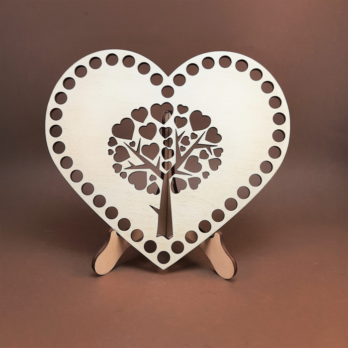 Сердечко денце ажурне 100718, фото 1