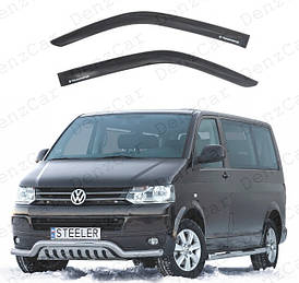 Вітровики Volkswagen T5 2003 (на скотчі)\Дефлектори вікон Фольксваген Т5