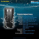 Зовнішній зарядний пристрій Power Bank NITECORE NPB2 (10000mAh, 18W, QC 3.0, Micro-USB, IP68 Водозахист), фото 2