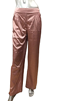 Пижамные женские шелковые брюки Tugse Турция 2 цвета