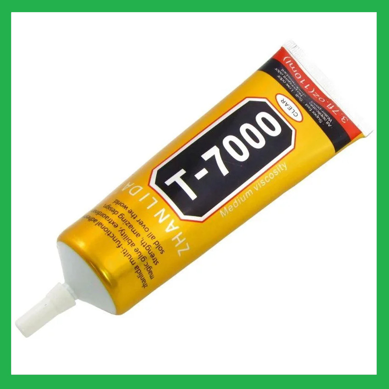 Клей Силиконовый T7000, Чёрный, 110ml, в Тюбике с Дозатором — Купить ...