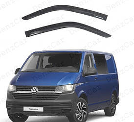 Вітровики Volkswagen T6 2015 (на скотчі)\Дефлектори вікон Фольксваген Т6