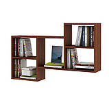 Полиця навісна на стіну MebelProff Trend 18, книжкова полиця, декоративна полиця в кімнату, будинок., фото 3