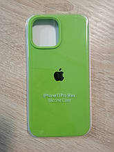 Чохол для Iphone 13 Pro Max Silicone Case Green