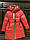Дитячий зимовий натуральний пуховик в стилі Burberry.Зимове пальто для дівчаток. Розміри 120-160., фото 3
