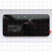 Дисплей з сенсором Xiaomi Poco M3, чорний з рамкою, (оригінальні комплектуючі), фото 2