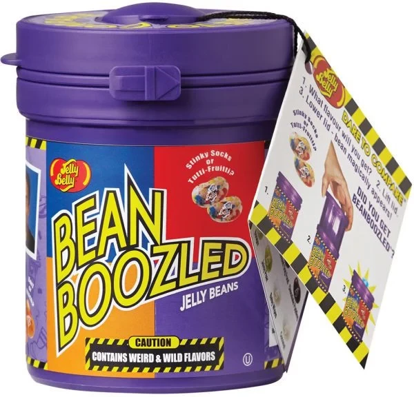 Банка Желейні цукерки-приколи. Боби Jelly Belly BeanBoozled Jelly Beans,100 рр.