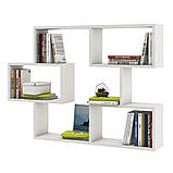 Полиця навісна на стіну MebelProff Trend 23, книжкова полиця, декоративна полиця в кімнату, будинок., фото 2