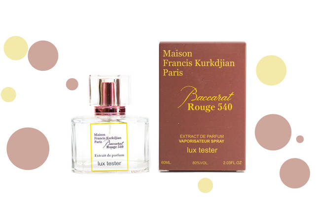Унісекс LUX тестер Maison Francis Kurkdjian Baccarat Rouge 540 Extrait de parfum 60 мл, фото 1