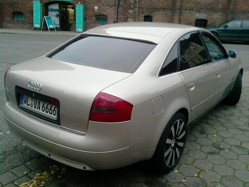 Спойлер на скло (Бленда) Audi A6 C5, Ауді А6 Ц5