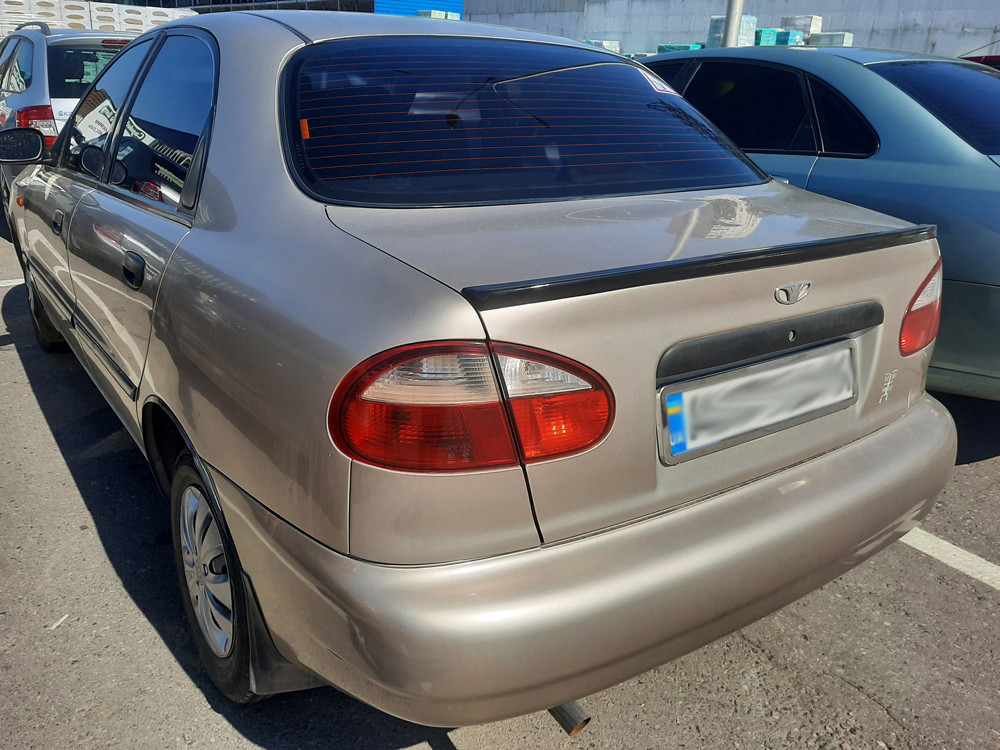Ліп Спойлер на багажник Daewoo Lanos, Шабля для Деу Ланос