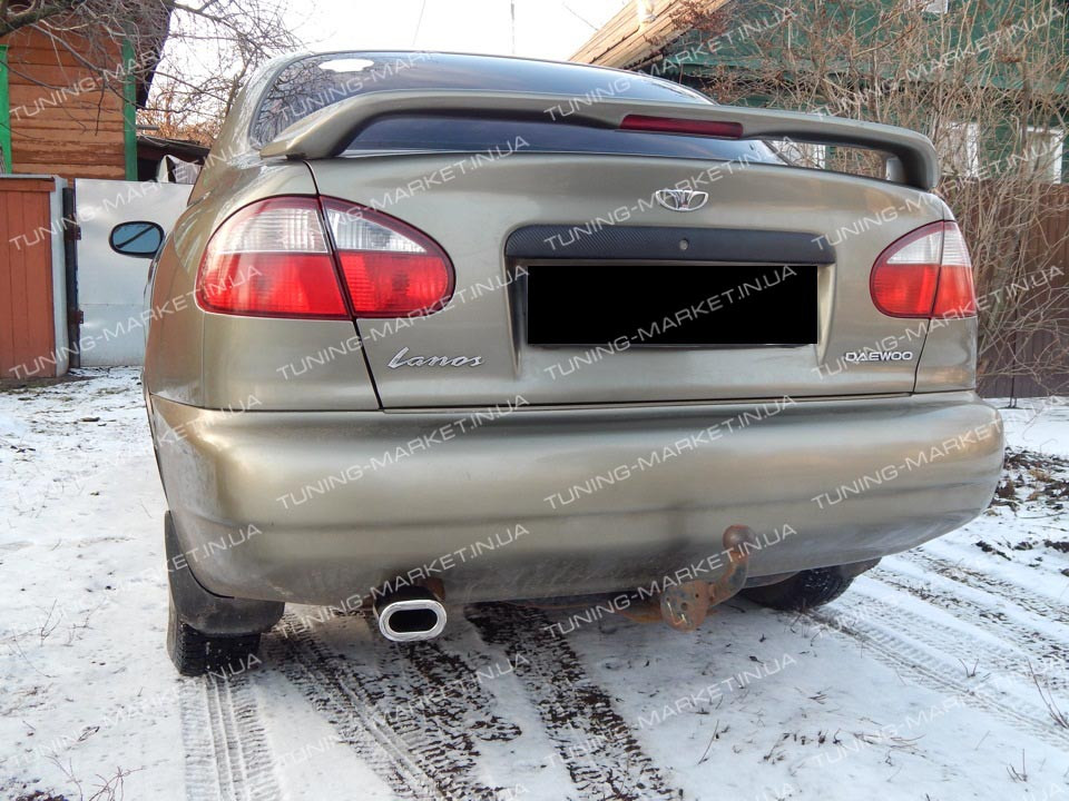 Спойлер на багажник Daewoo Lanos ДСТ, Антикрило для Деу Ланос