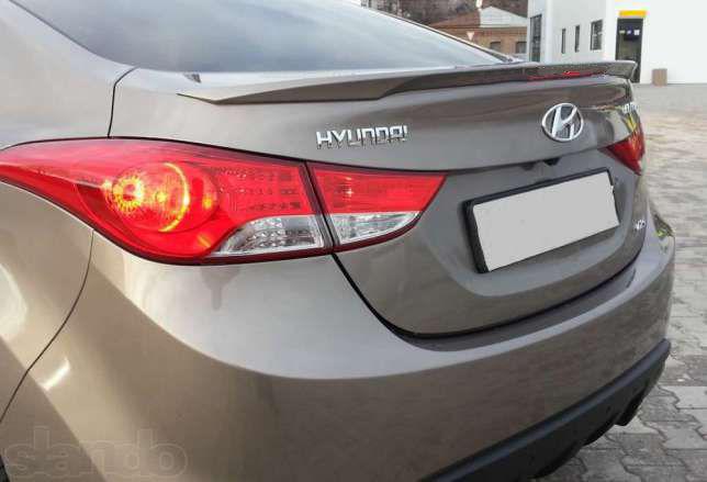 Спойлер Hyundai Elantra MD (2010-2015), Хюндай Елантра МД
