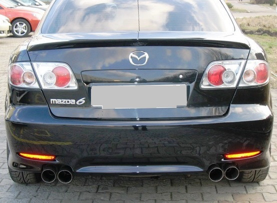Лип спойлер Mazda 6 GG (02-08), Мазда