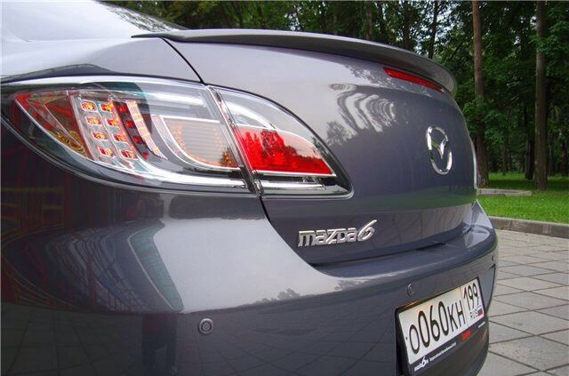 Лип спойлер Mazda 6 GH (08-12), Мазда VI
