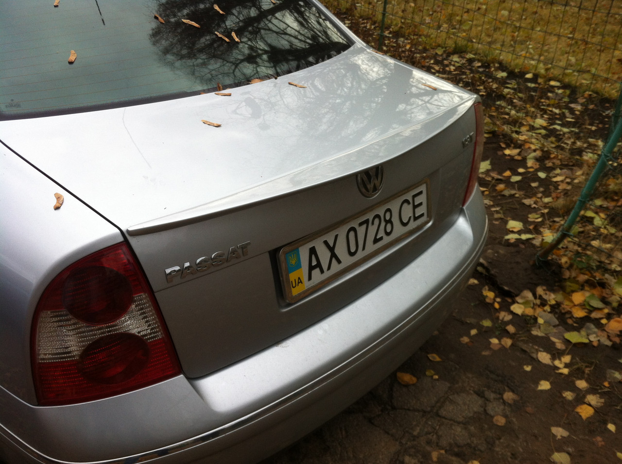 Лип спойлер Volkswagen Passat B5