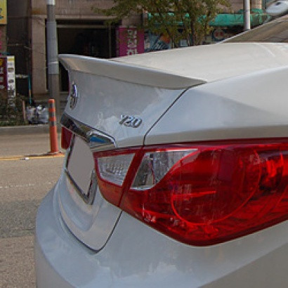 Лип спойлер Hyundai Sonata YF, Шабля Хюндай Соната ЮФ