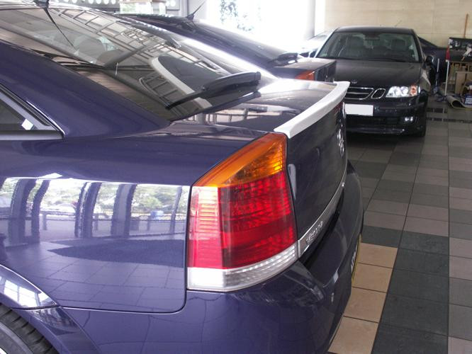 Лип спойлер Opel Vectra C, Опель Вектра Ц