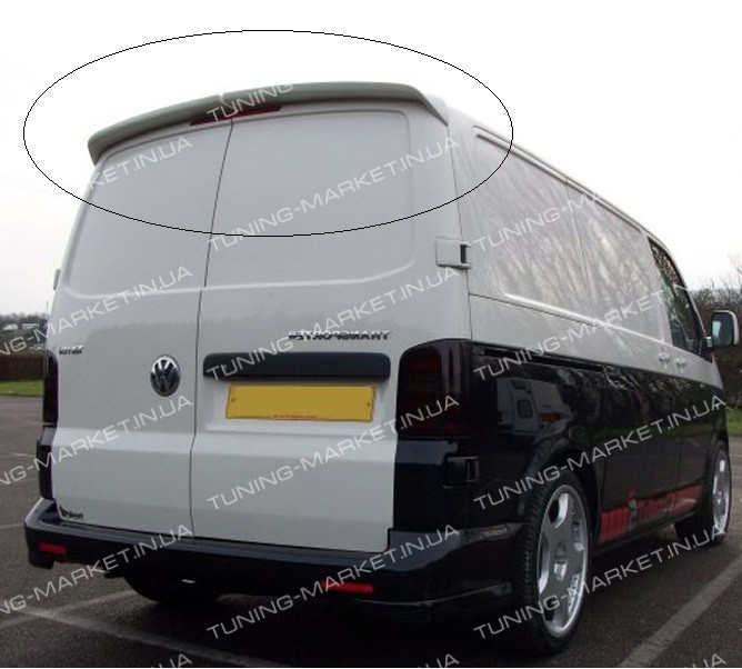 Спойлер для Volkswagen T5 (Орної), Козирок Фольксваген Т5