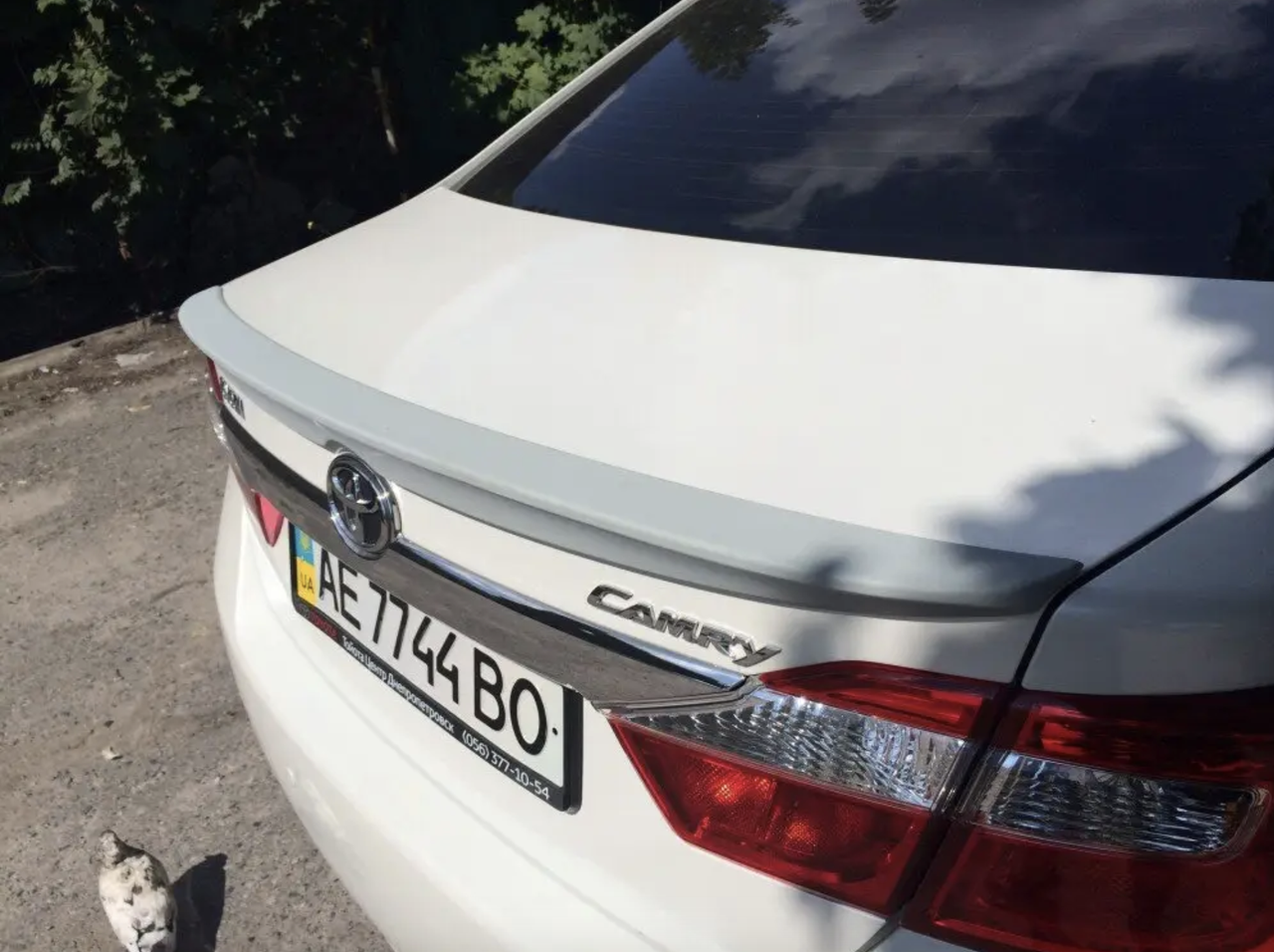 Лип спойлер Toyota Camry 50, 55 (Классика), Тойота Камри