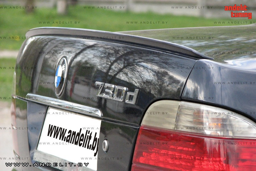 Лип спойлер (шабля) на BMW E38, БМВ Е38