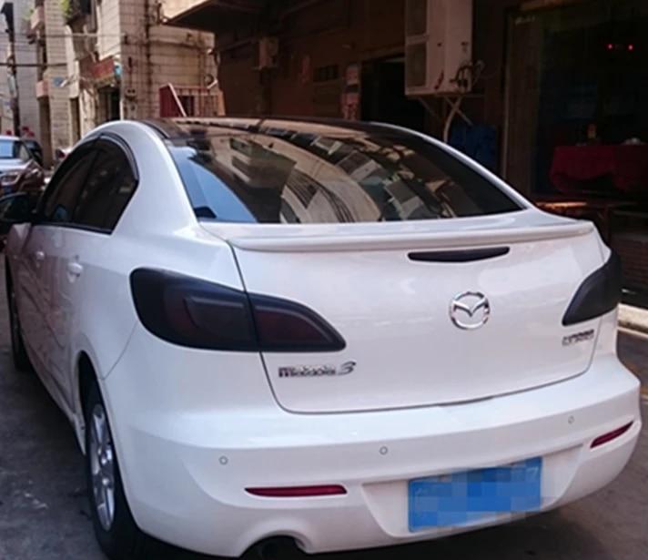 Ліп спойлер для Mazda 3 BL (09-13), Шабля на Мазда 3 БЛ
