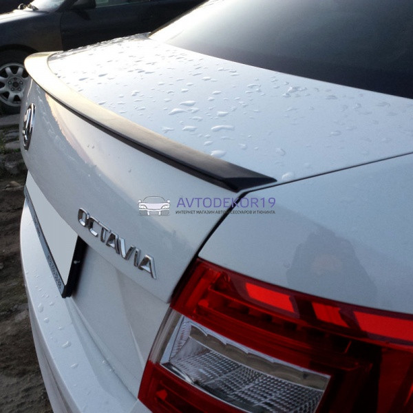 Лип спойлер для Skoda Octavia A7, Шкода Октавія А7