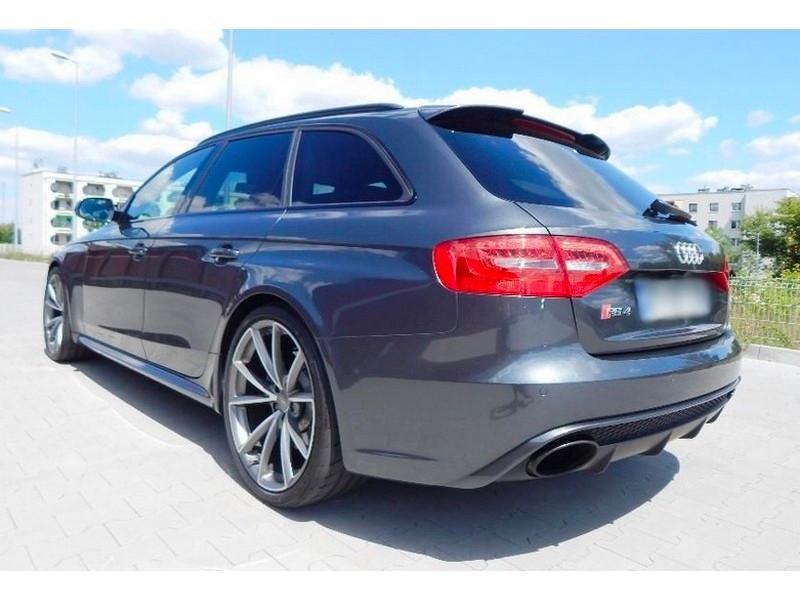 Cпойлер RS6 для Audi A4 B8 Avant, Козирок Ауді А4 Б8 універсал