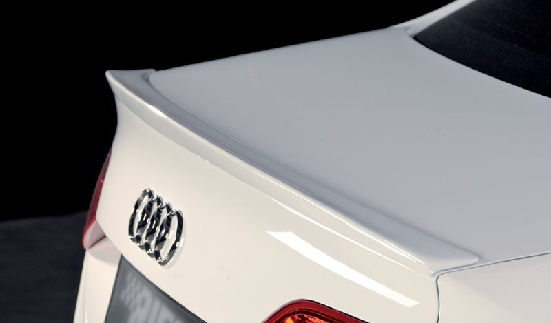Лип спойлер S4 для Audi A4 B8 (08-11), Шабля Ауді А4 Б8