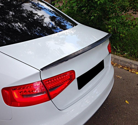 Лип спойлер S4 для Audi A4 B8 (11-15), Шабля Ауді А4 Б8